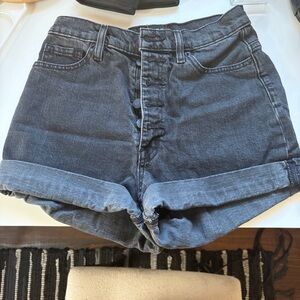 Urban Outfitters Dark Blue Jean Shorts